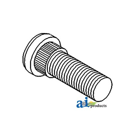 A & I Products Stud, Rear Wheel  6" x6" x2" A-404341R3